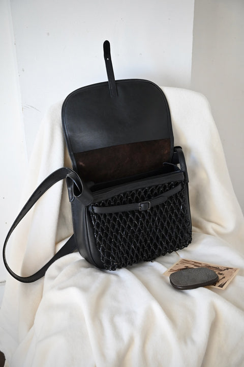 【ヌ｜オーダー制】ハンティングバッグ S（black）