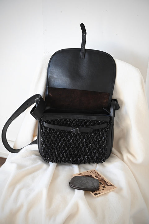 【ヌ｜オーダー制】ハンティングバッグ S（black）