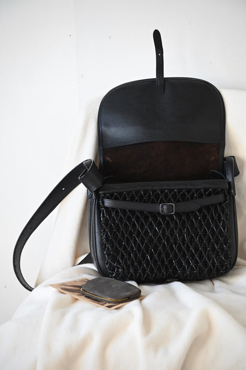 【ヌ｜オーダー制】ハンティングバッグ S（black）