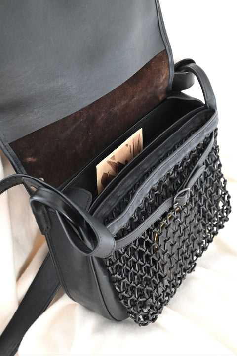 【ヌ｜オーダー制】ハンティングバッグ S（black）