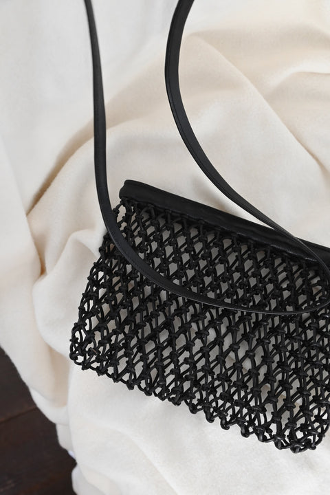 【ヌ｜オーダー制】ハンティングバッグ S（black）