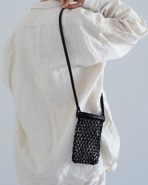 【ヌ｜オーダー制】メッシュバッグ（black）