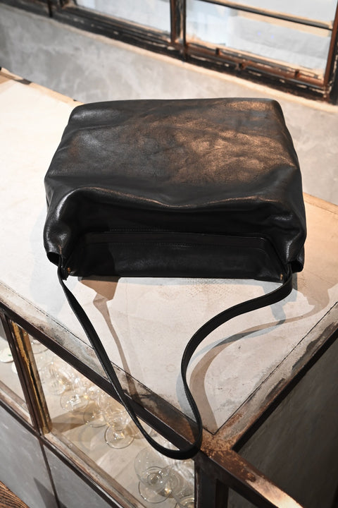 【ヌ｜オーダー制】ランズーバッグ（horse leather / black）