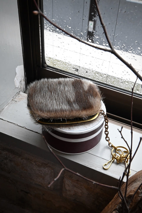 【ヌ｜即売】一点もの押し口キーケース（seal fur）