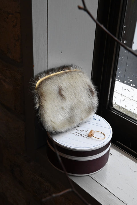 【ヌ｜即売】一点もの押し口 S（seal fur）