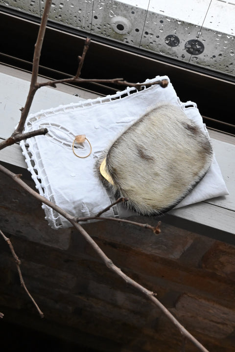 【ヌ｜即売】一点もの押し口 S（seal fur）