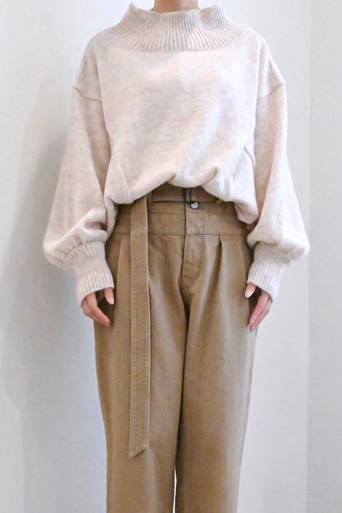 No.12 Dream trip モヘアドロップセーター（powder pink）