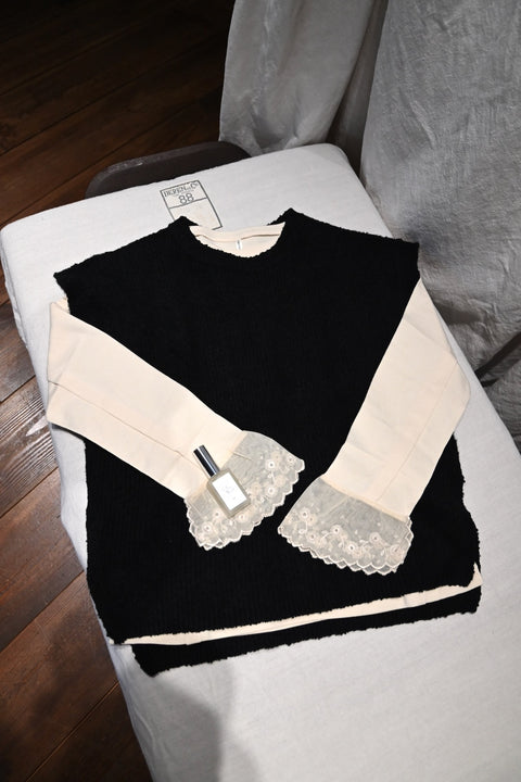 No.4 ほおの木 デイドリームマグノリアベスト（black）