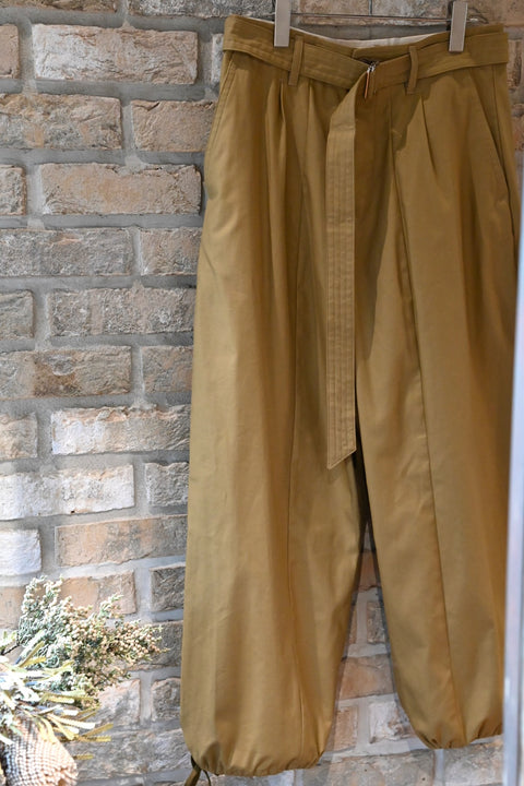 No.3 青い傾斜 ステムパンツ（ochre）