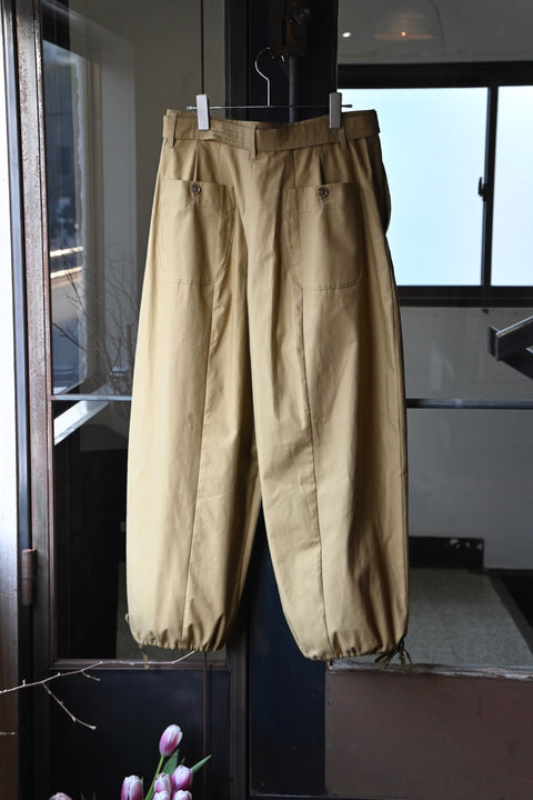 No.3 青い傾斜 ステムパンツ（ochre）