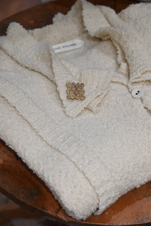 No.4 ほおの木 デイドリームカーディガン（off white）