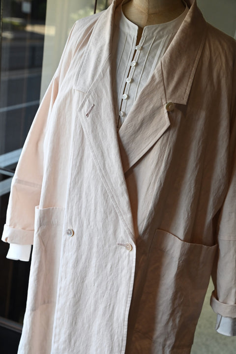 No.5 霧は俄かに揺れる ピンチドコート（fog pink）