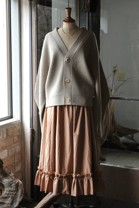 No.13/ Soil Gathered Skirt