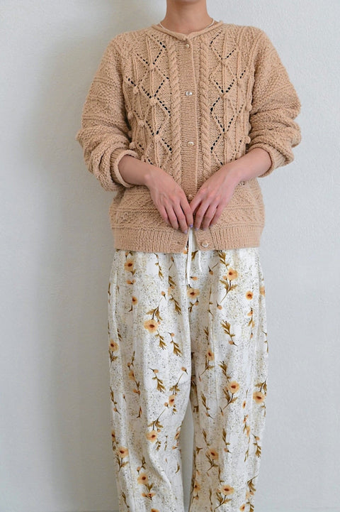 No.7 Lost flower ダーツパンツ