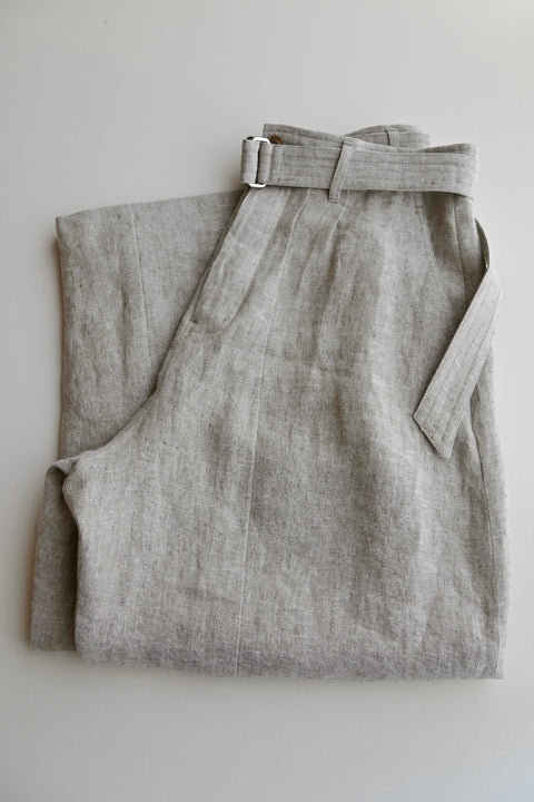 No.8 木の梢 ステームパンツ（ash beige）