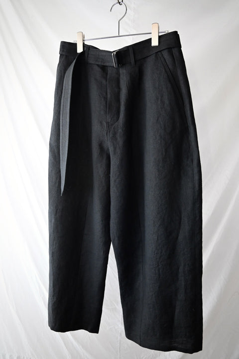 No.8 木の梢 ステームパンツ（black）