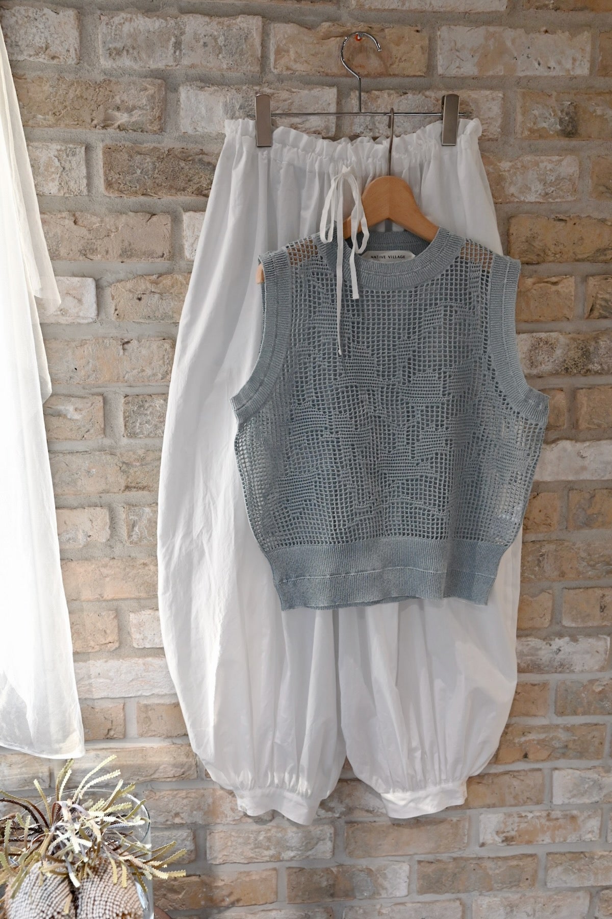 No.1 雪のきれ フラワーバッドパンツ – NATIVE VILLAGE