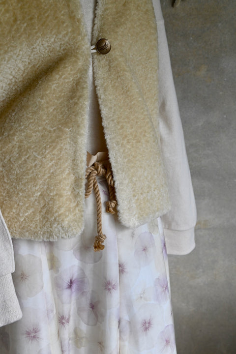 No.13/ written message : 書かれたメッセージ グラフチェックベスト