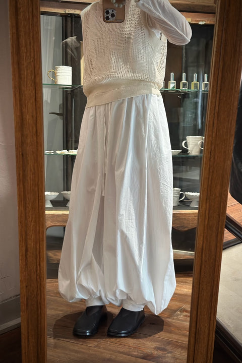 No.1 雪のきれ フラワーバッドパンツ