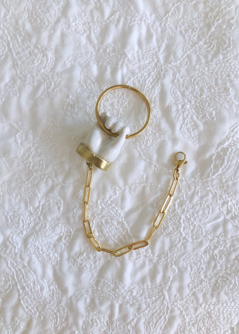 【yuno】Ceramic Art Hand Bracelet