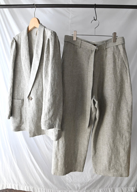 No.8 木の梢 ステームパンツ（ash beige）