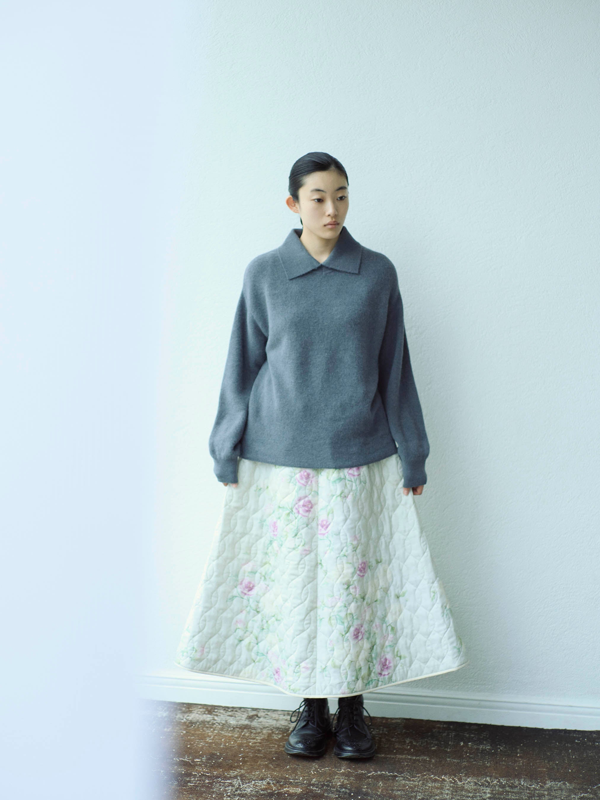 NATIVE VILLAGE　ニットネックウォーマー　ブラック　新品未使用 NATIVE VILLAGE ニットネックウォーマー ブラック 新品未使用