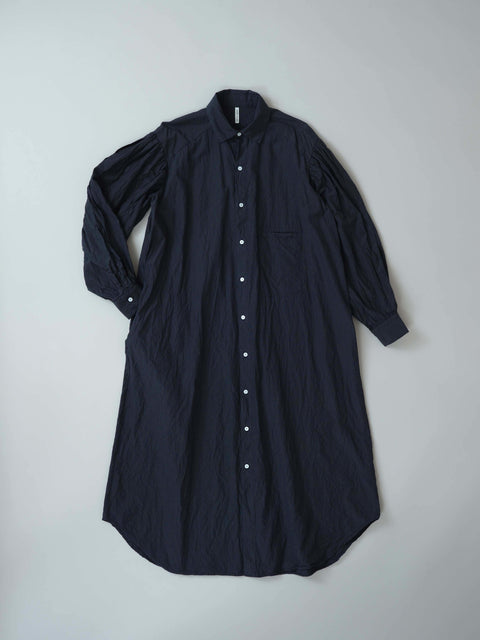 No.1 Liar シャツカラーワンピース（navy check）