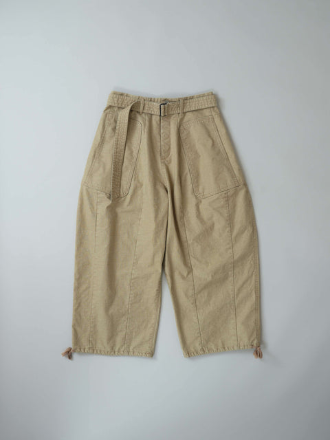 No.3 A premonition ダーツカーゴパンツ（sand khaki）