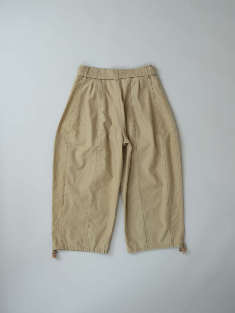 No.3 A premonition ダーツカーゴパンツ（sand khaki）