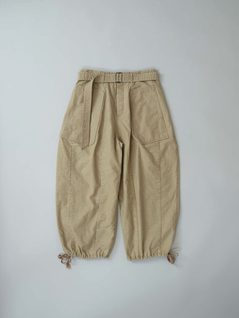 No.3 A premonition ダーツカーゴパンツ（sand khaki）