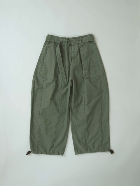 No.3 A premonition ダーツカーゴパンツ（leaves green）