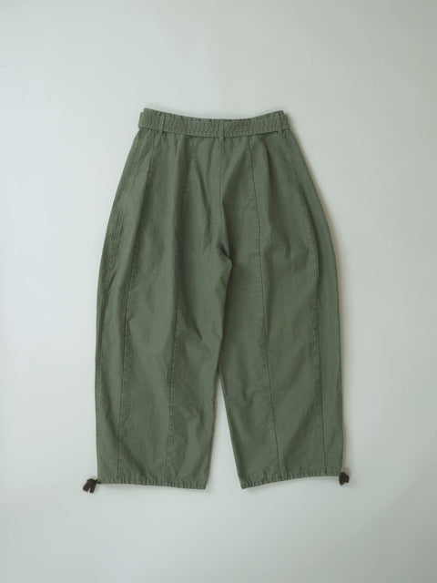 No.3 A premonition ダーツカーゴパンツ（leaves green）