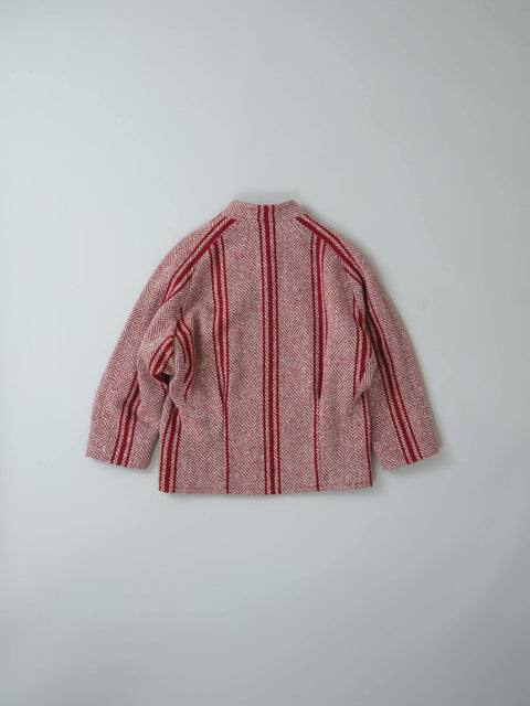 No.15 To the streets of Paris ショートコート（red stripe）