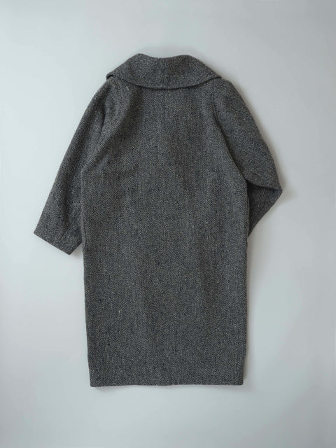 No.15 To the streets of Paris ショールカラーコート（gray）