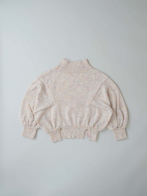 No.12 Dream trip モヘアドロップセーター（powder pink）