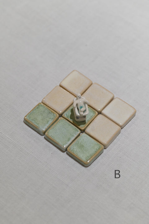 【Fèves】ミニタイル / set of 9